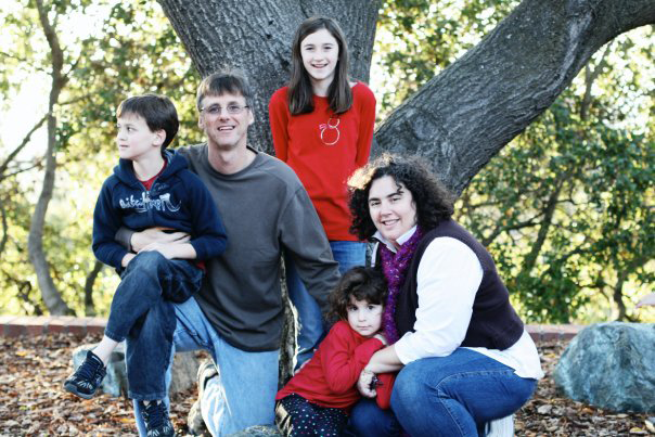 Doug and Kristin with their three children.