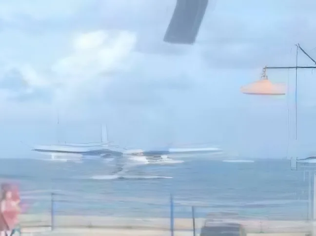 seaplane landing on water