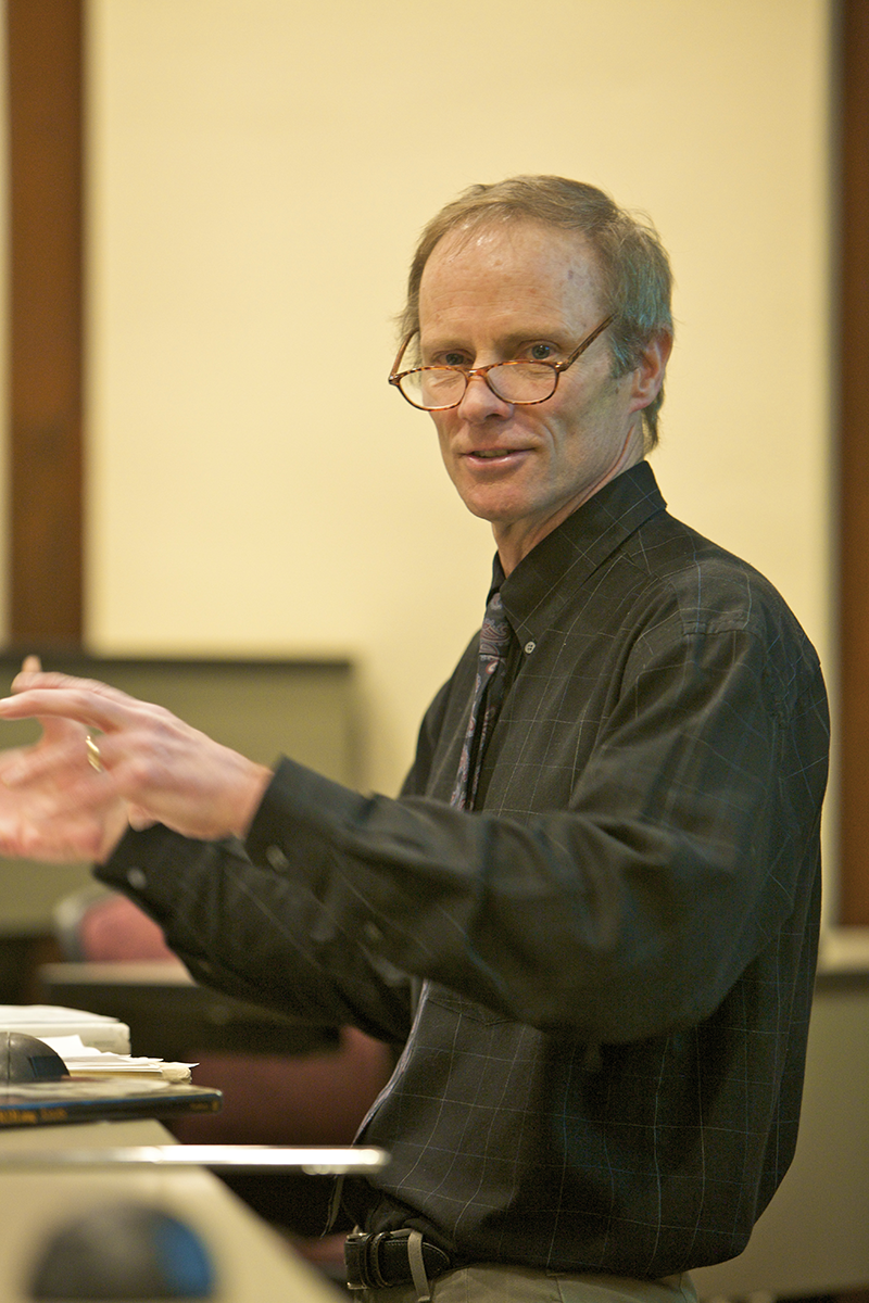 Professor Jim Baucom.