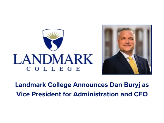 Landmark College | Landmark College Announces the Hire of Dan Buryj
