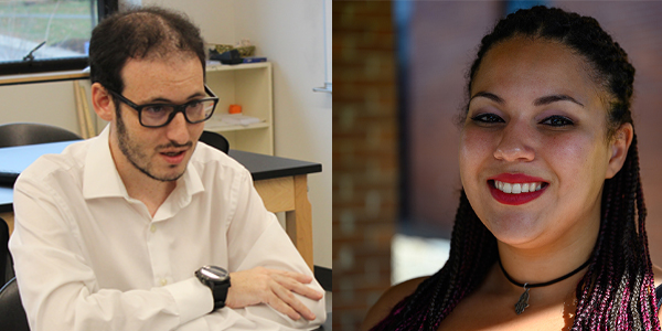 Headshots of Elliott Solomon and Shoshana Conley.