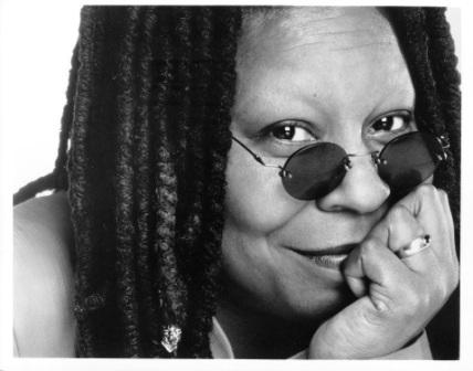Headshot of Whoopi Goldberg.