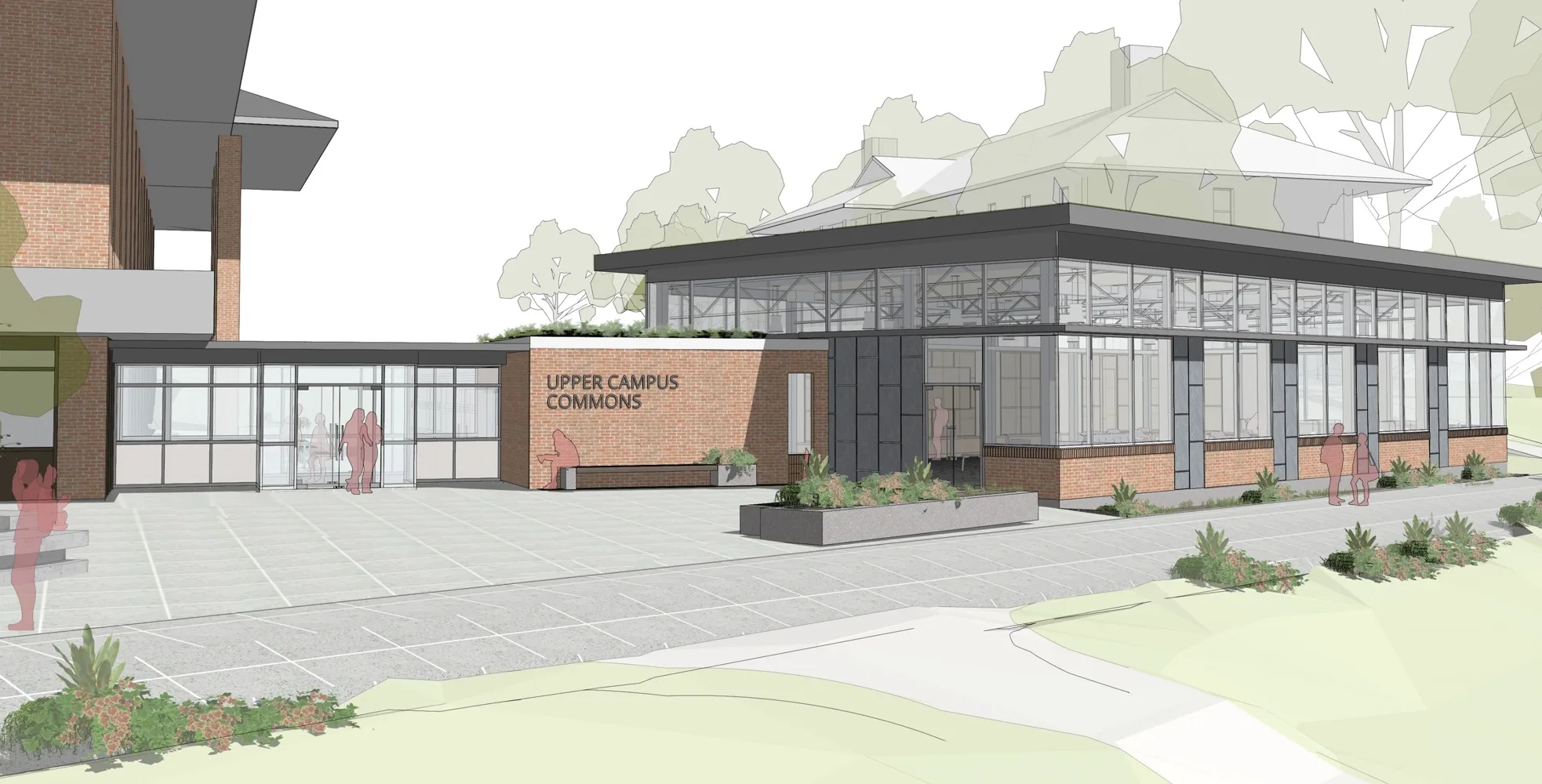 Banner upper campus commons